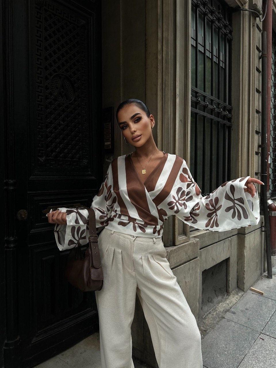 Chemise à Nouer - ElleChic Clothing