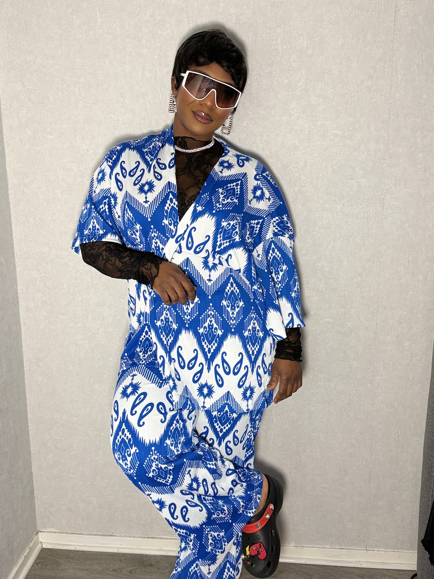 Ensemble Kimono à Motif